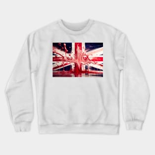 National Nations Flags - United Kingdom Flag - The Union Jack Flag Crewneck Sweatshirt